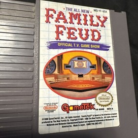 Family Feud NES Nintendo Entertainment System 1991 - Tested Gametek Clean Tested