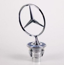 LOGO BONNET BADGE EMBLEM FOR MERCEDEZ BENZ W202 W203 W204 W210 ETC