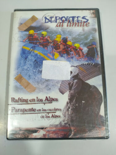 Deportes Al Limite Rafting Parapente en los Alpes - DVD Region All Español - Imagen 1 de 4