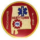 Hueytown Alabama Al Fire Patch Ems Rescue Public Safety Medical Caduceus 4"