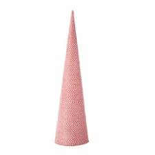 Raz Imports Red  White Striped Rope Cone Tree, Large 4206906LG 