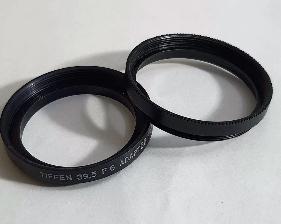 TIFFEN 39.5 to SERIES 6 Vi Lens Filter Adapter Retaining Ring 39.5-SER6 39.5mm-6 - Image 2 of 4