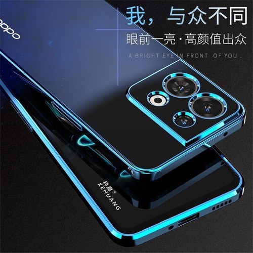 For OnePlus Nord 3 5G, Luxury Plating Bumper Transparent Case Soft TPU Cover - Picture 3 of 10