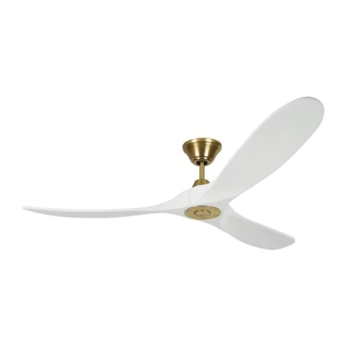 Outdoor 60" Large Paddle Cottage Ceiling Fan + Remote Airplane Propeller Patio - Picture 1 of 3