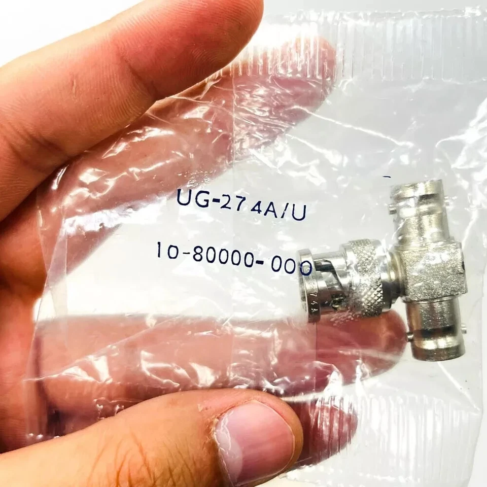 Amphenol UG-274A/U BNC Plug Adapter, Dialight 508-8758-504 Lamp Socket - 2 pcs - Image 4 of 4