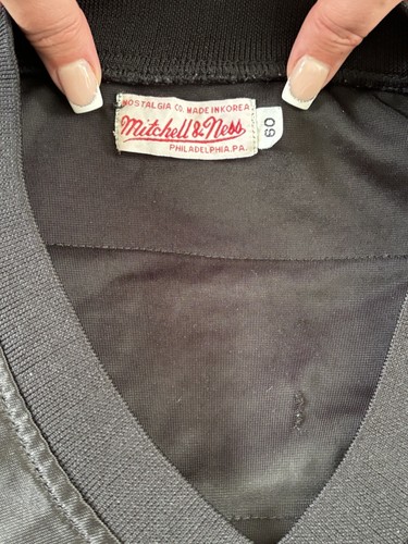 Maglia Franco Harris Mitchell & Ness Throwbacks #32 Steelers 1975 uomo 60 cucita. - Foto 7 di 11