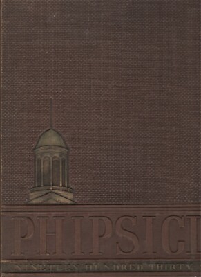1936 ''Phi Psi Cli'' - Elon College Yearbook - Elon College, North Carolina +