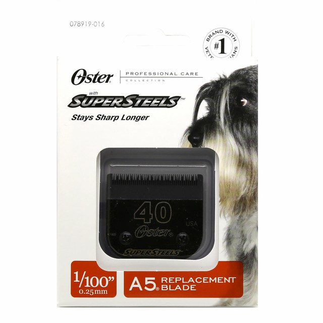 Oster Super Steels A5 Replacement Animal Clipper Blade 40 eBay