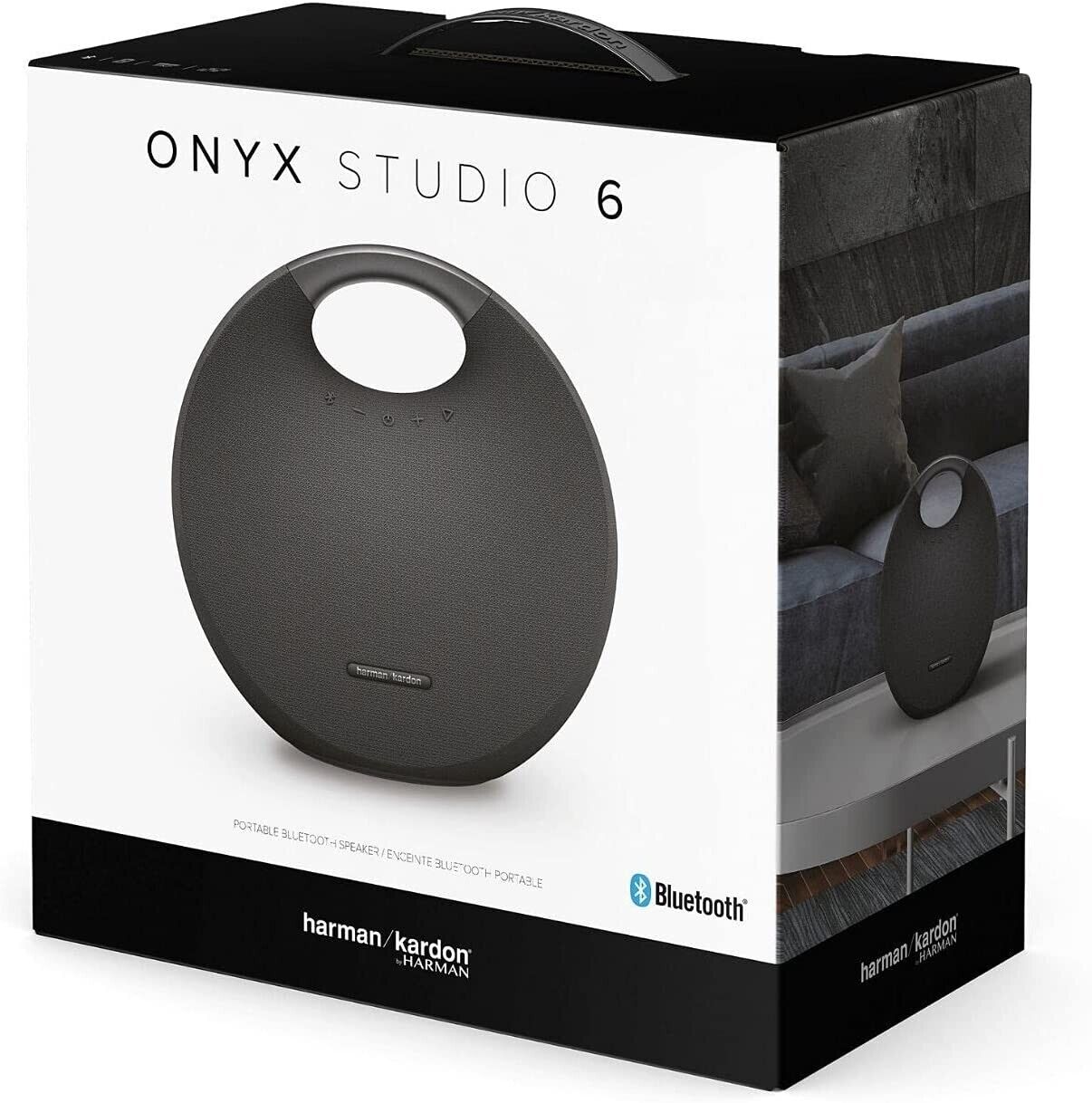 Harman Kardon Onyx Studio Portable Wireless Bluetooth Speaker - Black for  sale online