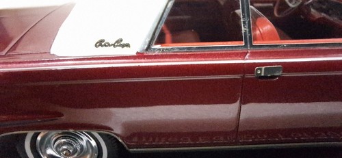 Imperial Crown Coupe 2-Door 1965 Dark Red 1:43 Neo American Excellence Models - Picture 9 of 17
