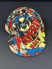 Marvel Wolverine AOP Bioworld Hat Small / Medium 2009 All Over Print Cap