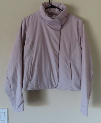 Lululemon Sleek City Primaloft Travel  Puffer Jacket Pink Women Size S New