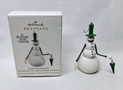 Hallmark Keepsake 2011 A Snowy Surprise The Nightmare Before Christmas Ornament