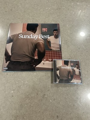 Nick Jonas Bundle- Handprinted  Sunday Best RARE BLUE Vinyl & SIGNED CD-SEALED