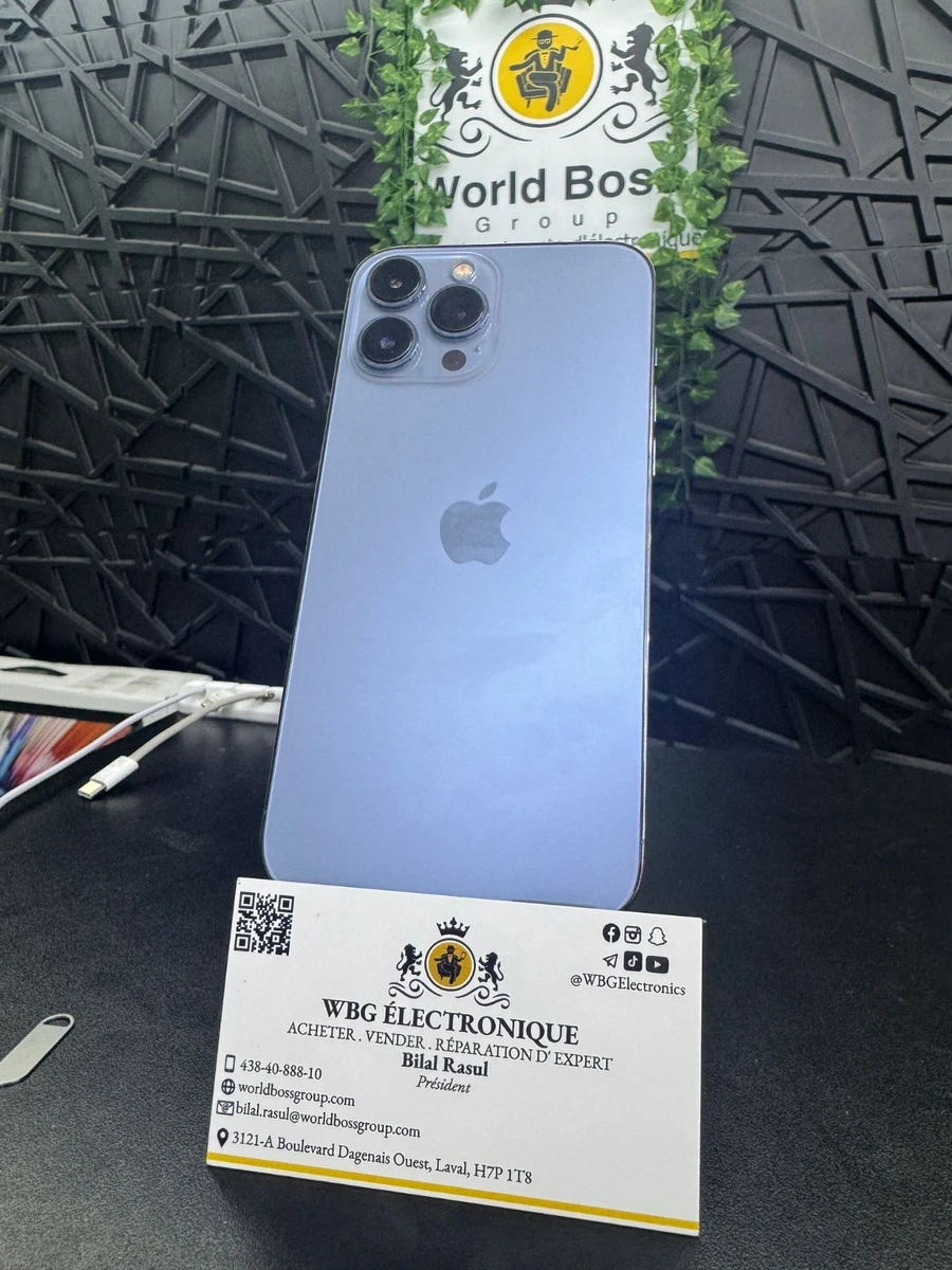 Preços baixos em Apple iPhone 13 Pro Max Azul 128GB desbloqueado