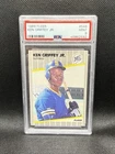 Fleer 1989 Ken Griffey Jr Rookie Card #548 PSA 9 Seattle Mariners MLB