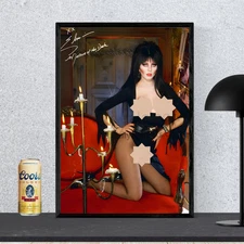 Elvira: Mistress of the Dark  16x24 Poster Vintage Retro 80s Style Bar Pub Decor