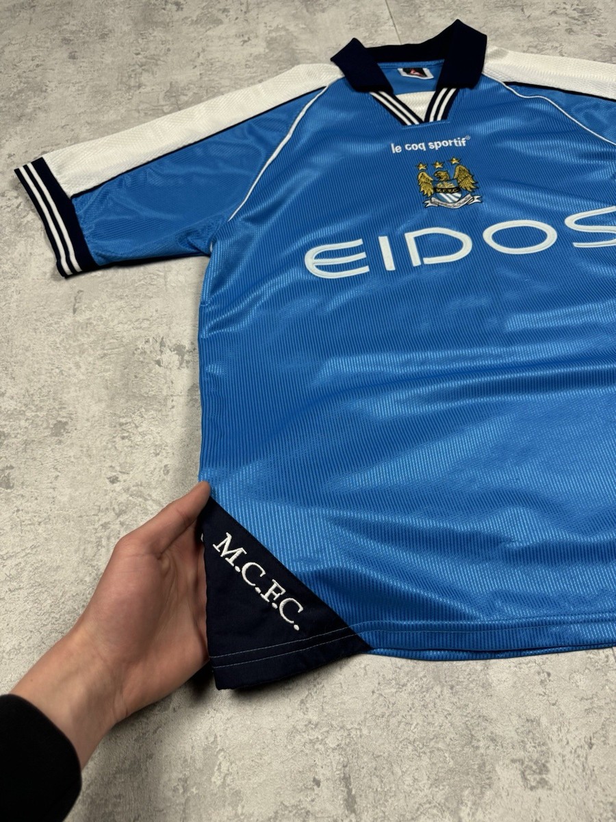 Vintage 1999-2001 Manchester City Vintage Home Shirt Jersey