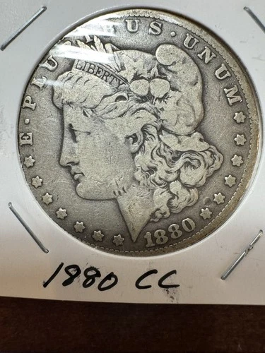 1880-CC Morgan Silver Dollar - Looks VG - CARSON CITY!