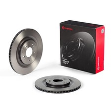 2x Bremsscheibe PRIME LINE - UV Coated BREMBO 09.F386.11 für HYUNDAI SANTA FE 4