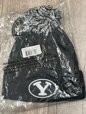 Zephyr BYU Cougars Beanie Hat With Pom Pom Unisex OS Dark Navy College Knit NEW