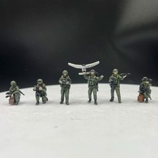 Handmade 1/72 Russian Drones 6-Person Team Painted Decorative Resin Prop Model
