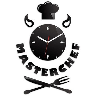 5902838310441 ZEGAR ŚCIENNY MASTER CHEF MODERN CLOCK