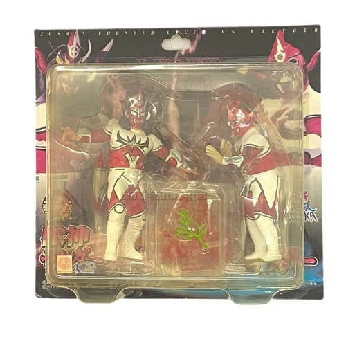 Ebessan Ebisu Ebeger NJPW Jushin Thunder Liger Figure Doll  Osaka Pro wrestling