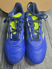 Adidas Goletto JH6646 Youth Soccer Cleats Size 5.5 Blue Neon