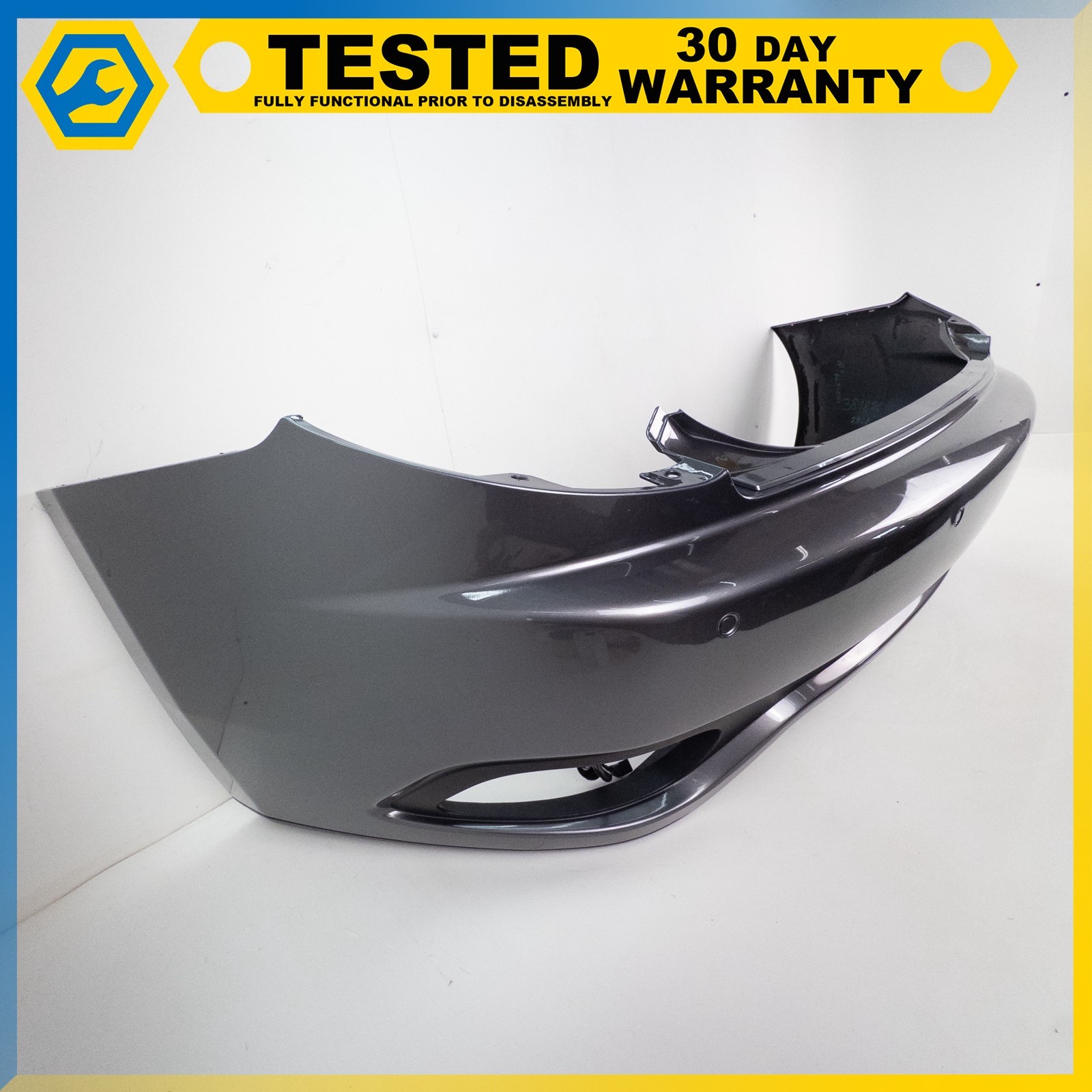 Maserati GranTurismo 2008-2019 Rear Bumper Gray