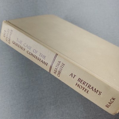 Queenly Contestant by Gardner & Bertram's Hotel by Christie 1967 Hardcover Book