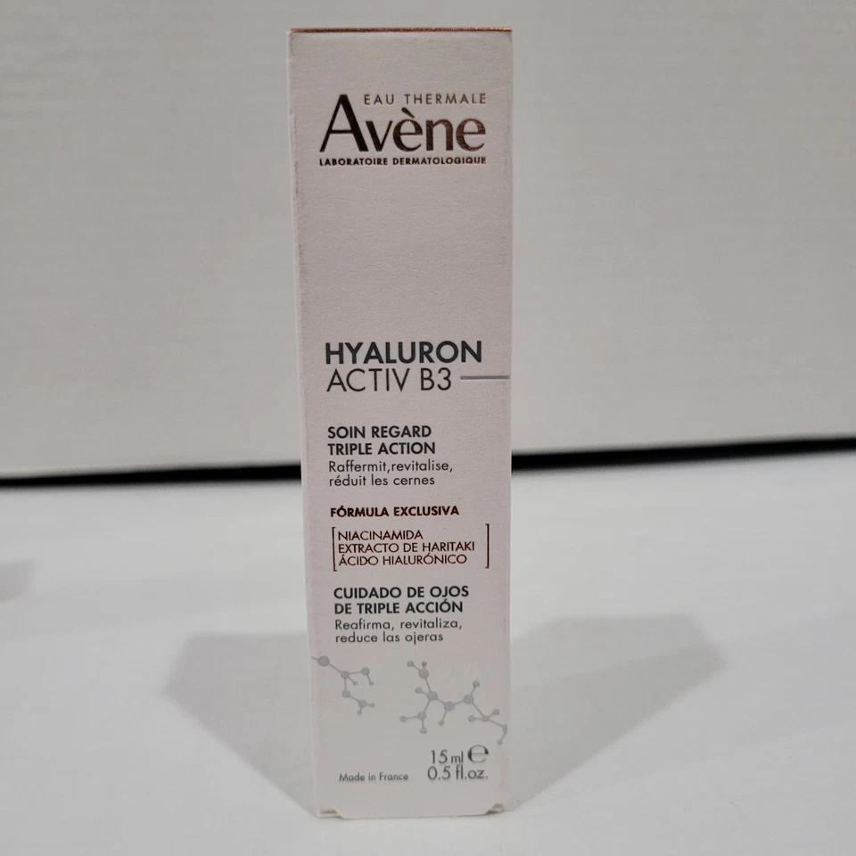 Крем для глаз тройного действия Avene Hyaluron Activ B3 2x15 мл срок годности 7/26 упаковка 3 шт. - Изображение 3 из 4