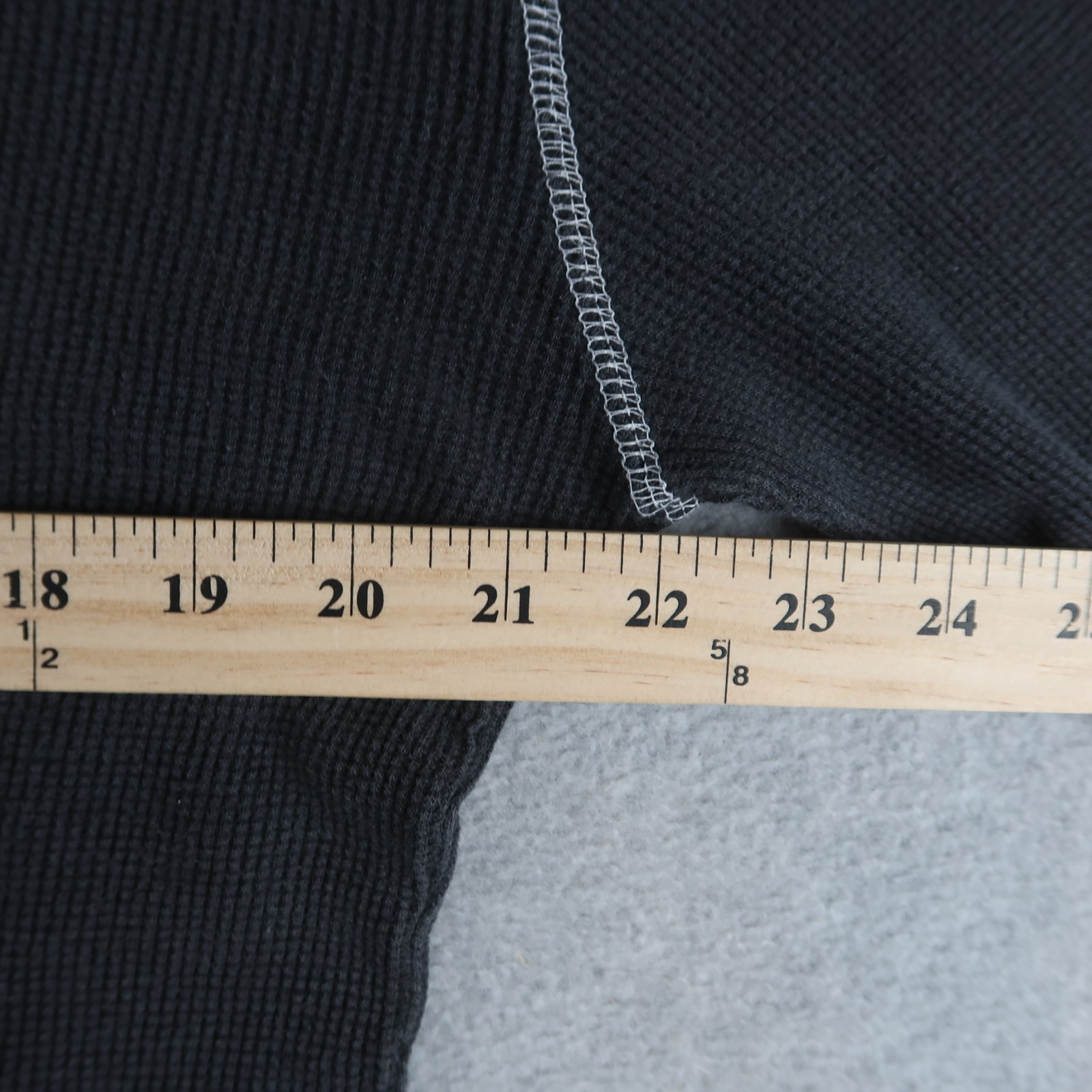 Vintage Y2K Dragonfly Skull Flame Thermal Long Sleeve Shirt Black 2XL XXL