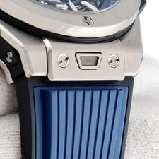 HUBLOT Big Bang Unico Titanium Blue 421.NX.5170.RX Men's Used Watch #31017 4