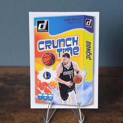 2024-25 Donruss #8 Luka Doncic Crunch Time LA Lakers/Mavericks 