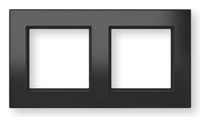 162149A1 eQ-3 AG Homematic IP Glasrahmen? 2-fach schwarz ~D~