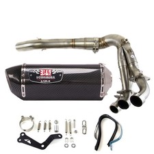 MT-09 2020-2025 For Yamaha MT-09 Exhaust Front Pipe Muffler Tips Whole System