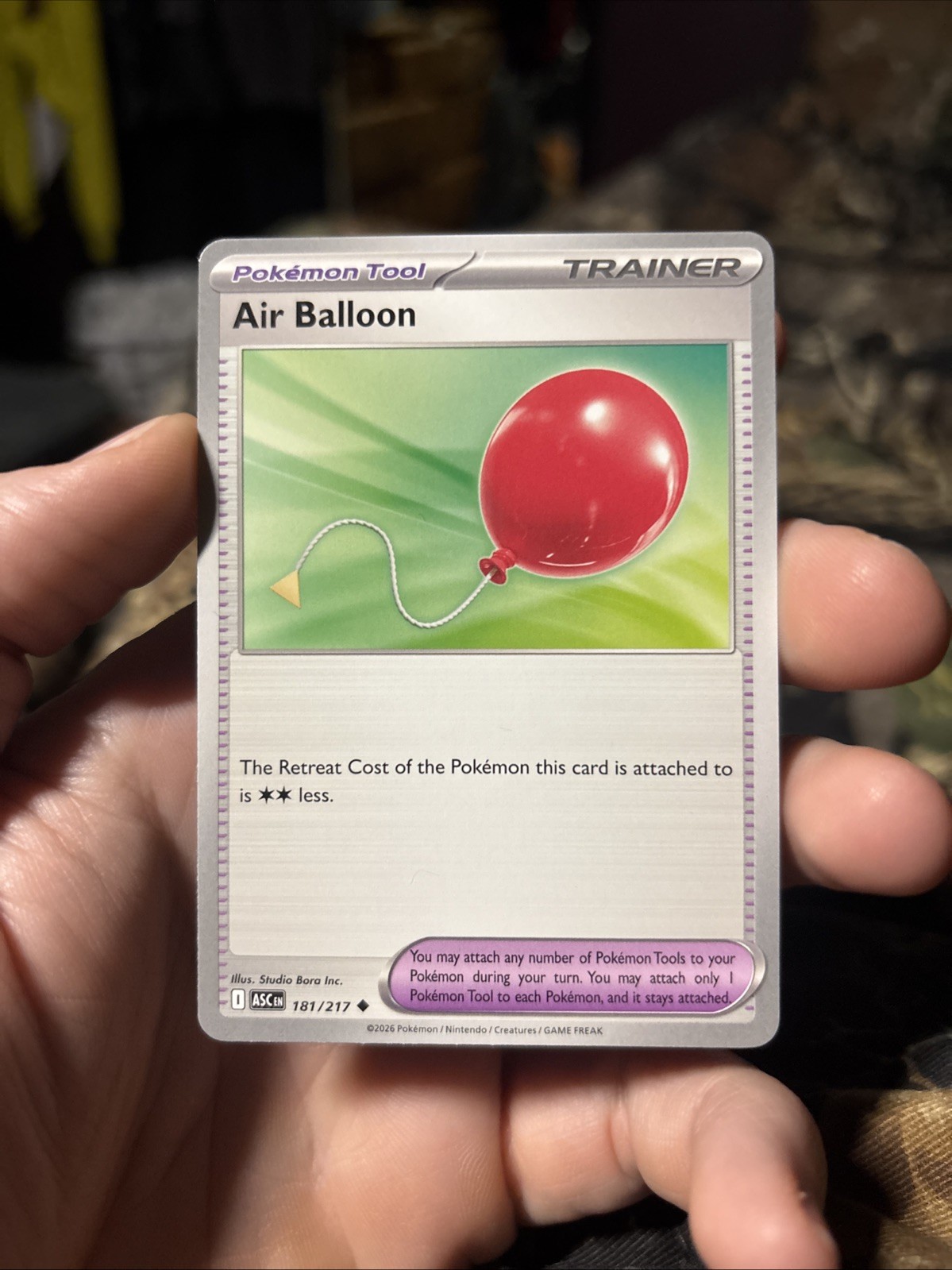 Pokemon TCG - Ascended Heroes - (ASC EN) - Air Balloon - 181/217