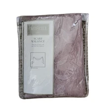 Croscill Home Scarf Valance Parfait Lace Amethyst 42" X 216" New