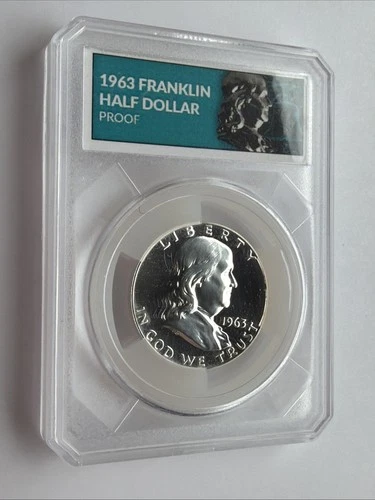1963 Franklin Half Dollar Proof 🇺🇸