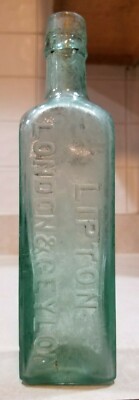 Antique LIPTON London & Ceylon Bottle