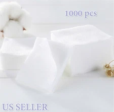 1000pcs Cotton Makeup Cotton Wipes Soft Remover Pads Facial Cleansing Convenient