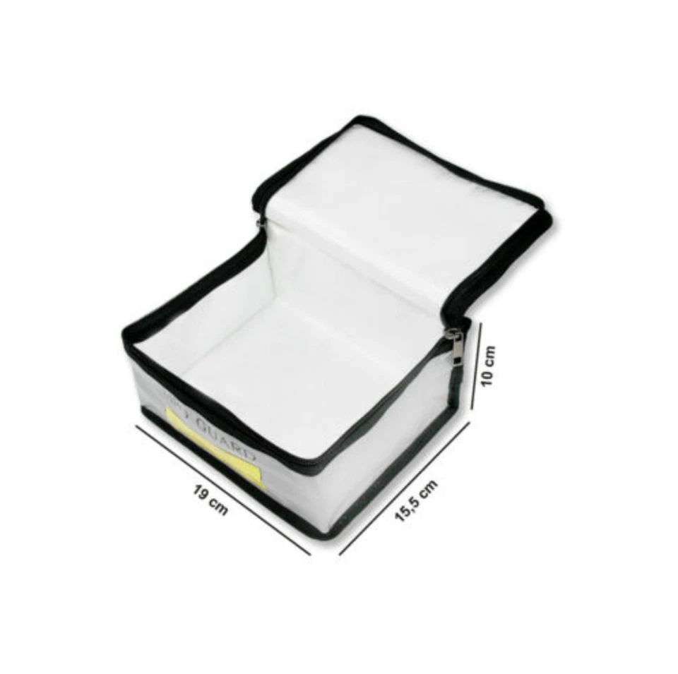 ✅ 2 Stück Feuerfeste Lipo Akku Tasche Safe Bag Akkutasche Lipotasche Ladetasche - Bild 4 von 4