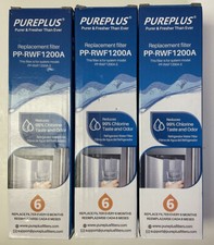 NIP Lot 3 PurePlus PP-RWF1200A Refrigerator W...