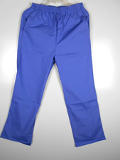 All Heart Basics Women's DRAWSTRING Waist Scrub Pant -MED BLUE- XXS