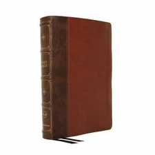 KJV Compact Bible Maclaren Series Leathersoft Brown BRAND NEW in Shrink Wrap!!!