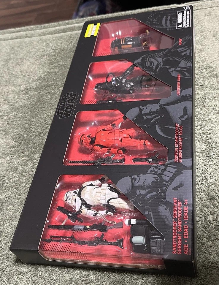 Star Wars IMPERIAL FORCES Black Series 6 " EE Exclusive SERGEANT CRIMSON R2-Q5 - Image 4 of 4