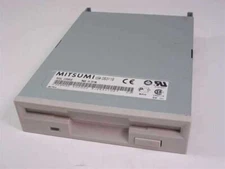 Mitsumi 3.5" FDD Internal Floppy Drive with White Bezel D359M3D