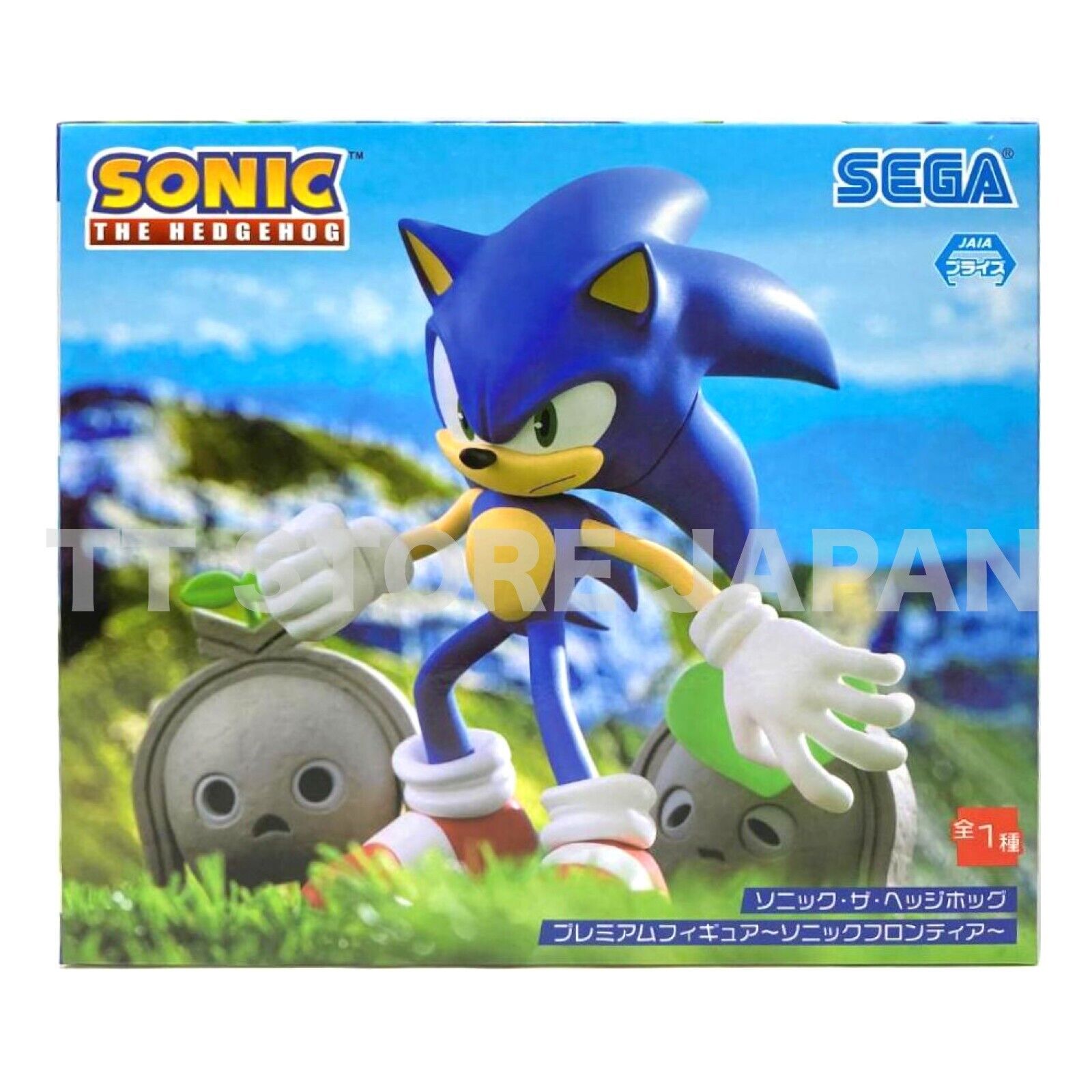 SONIC THE HEDGEHOG Premium Figure Sonic Frontiers SEGA New