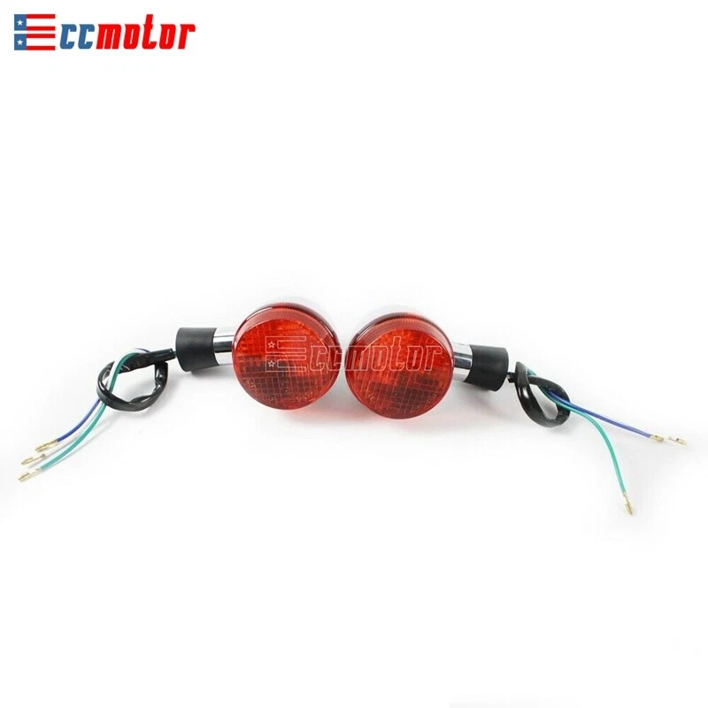 Front Turn Signal Amber Indicator Light For Honda Shadow 400 750 VT750 2004-2007 - Bild 3 von 4